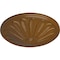 Ekena Millwork Brontes Ceiling Medallion (Fits Canopies up to 3 5/8"), 25 1/2"OD x 5 1/2"P, Smokey Topaz CM25BRSTF - alternate 3
